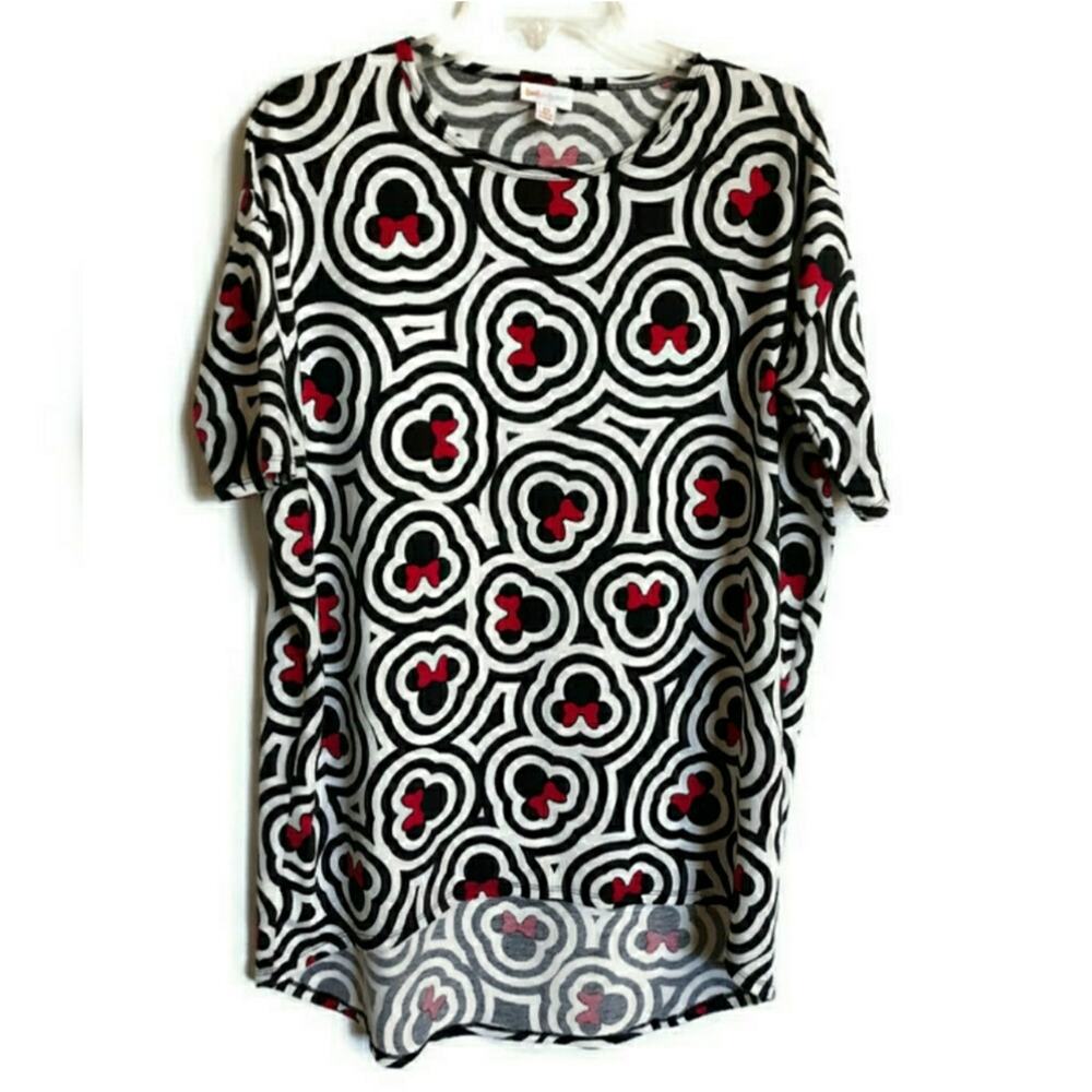 LuLaRoe Disney Irma style tee Minnie Mouse XS